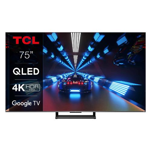 Tv 75" ( QLED ) Google TV C73 SERIES Smart Tv Uhd Black 75C735