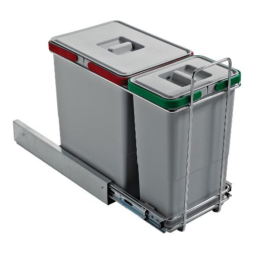 ECOFIL Pattumiera incasso Grigio