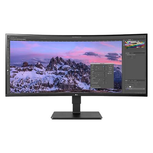 Monitor 35" ( LED 2K 1440p QHD ) PROFESSIONAL Ultrawide Curvo Black 35BN77CN B