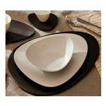 Sottopiatto in melammina nero cm 39x31 Colombina