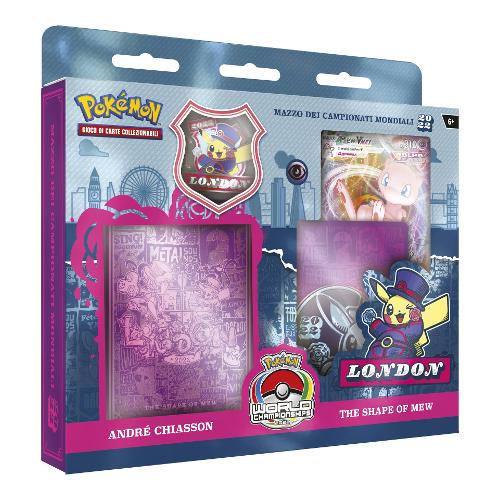 Carte gioco Campionati Mondiali 2022 POKÉMON Assortito PK60286ISINGPZ