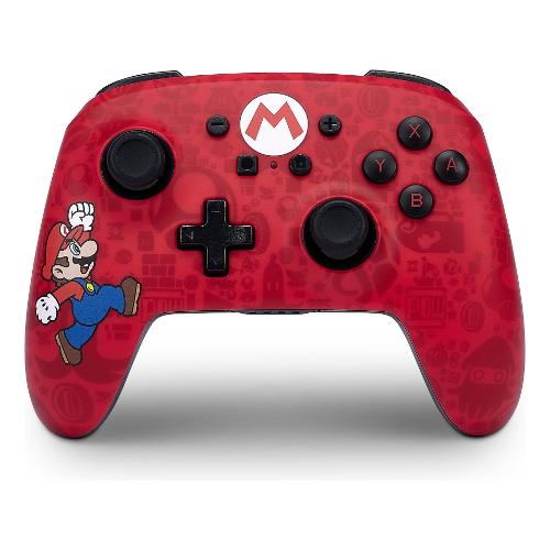 Gamepad SWITCH Enhanced Wireless Super Mario Here We Go Red 1525741 01