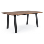 Tavolo da esterno Bizzotto Oslo Acacia e Antracite 0806908