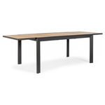 Tavolo da esterno Bizzotto Belmar Effetto legno e Antracite 0663192