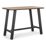 Tavolo da esterno Bizzotto Bar Skipper Effetto legno e Antracite 06632