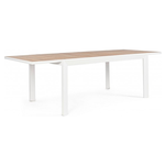 Tavolo da esterno Bizzotto Belmar Effetto legno e Bianco 0663191