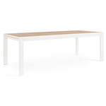 Tavolo da esterno Bizzotto Belmar Effetto legno e Bianco 0663194