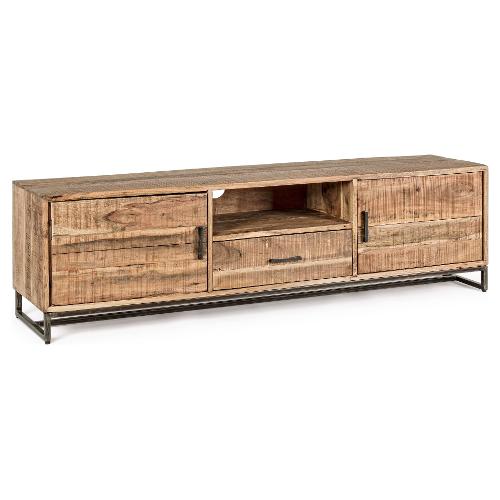 ELMER Base soggiorno Legno (175x40x50cm)