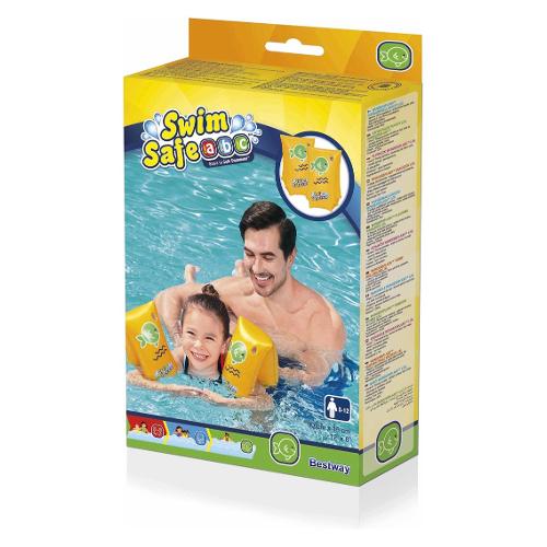 Set braccioli Step C ( 5-12 anni ) SWIM SAFE ABC Giallo 32110