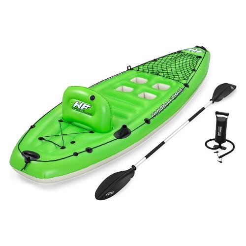 Canoa gonfiabile Kajak Kracle X1 (270x100x57cm) HYDRO FORCE Verde 65097 5