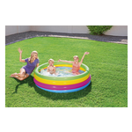 Piscina 4 Anelli Colorati 157x46 51117