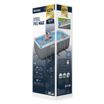 Piscina P.Steel 412x201x122 c/ac.56456-5