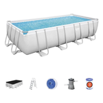 Piscina P.Steel 488x244x122 c/ac.56670-3