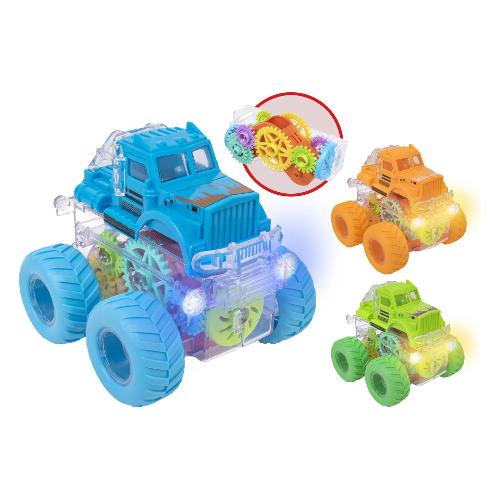 Camion stunt frizione con ingranaggi (10,5x8,8x9,2cm) W’TOY Assortito 41866