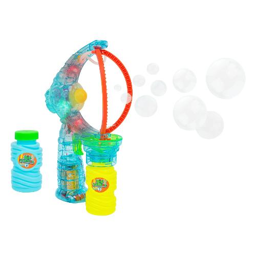 Pistola Gigante sparabolle con luci e 2 Ricariche (70ml) BIG BUBBLES Assortito 40980