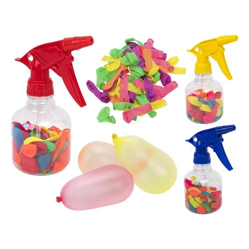 Spruzzino con 50 Bombe D'Acqua W’TOY Assortito 41882
