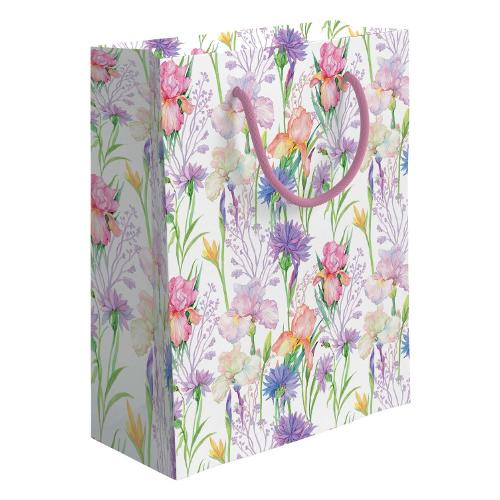 Shopper regalo (31,5x12x45 cm) Flowers Multicolor PLC58