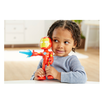 F61645X2 Spidey Pers.25cm Mega Iron Man