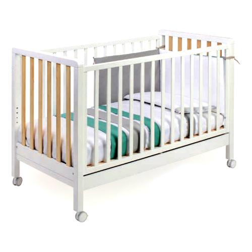 Lettino infanzia ASTRID (133x73x94cm) Bianco 00188Ina