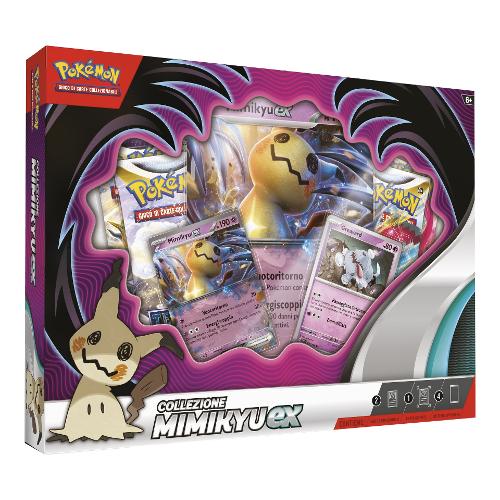 Carte gioco POKÉMON Collezione Mimikyu Ex PK60285ISINGPZ