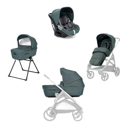 Sistema modulare senza telaio System Quattro con Darwin Recline APTICA Emerald green AA62Q0EMG