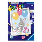 CreArt Bunny con Palloncini 23564