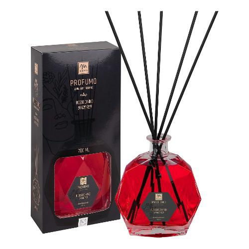 Profumatore a sticks (700ml) Rosso divino 24646