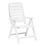 Poltrona PREMIERE 5Pos. Bianco S6760B