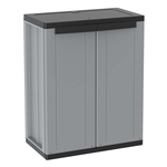 Armadio plastica Terry 68 J Line Grigio chiaro e Grigio scuro 1002821