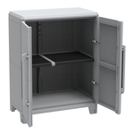 Armadio plastica Terry Modular2 Transforming Grigio 1002906