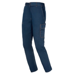 Issaline PANTALONE LAVORO TOP BLU M 8030T