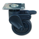 Avo Valsecchi RUOTA MOBILI 173BIS FRENO+PIASTRA MM 75