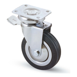 Avo Valsecchi RUOTA MOBILI 155BIS FRENO+PIASTRA MM 80