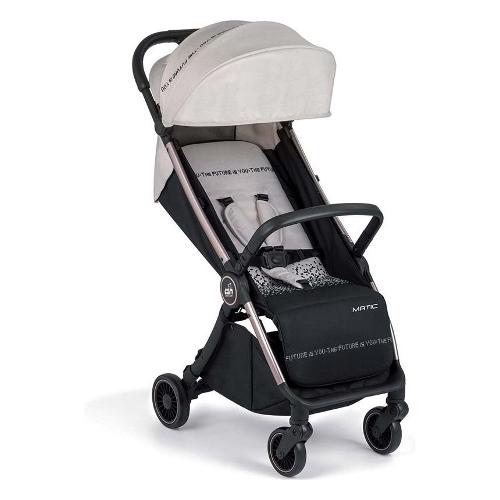 Passeggino 4 ruote 0 - 15 kg MATIC Bianco e Nero 826 C143