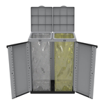 Armadio differenziata Terry Ecoline 2 Grigio