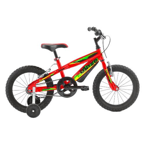 Mountain Bike acciaio ( 1 vel ) 16" Blaze con Rotelle SPORT ONE Rosso 120165015