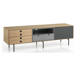 Base Tomasucci Hero Rovere e Grigio opaco 3687