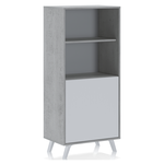 Base Tomasucci Smart Larice bianco e Cemento 4378