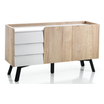 Base Tomasucci Berlin Rovere e Bianco opaco 3954