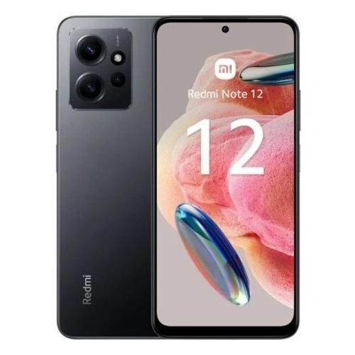 Smartphone 6,67" REDMI NOTE 12 4G Lte Onyx gray ( 128GB Ram 4GB 5000mAh ) MZB0DLZEU