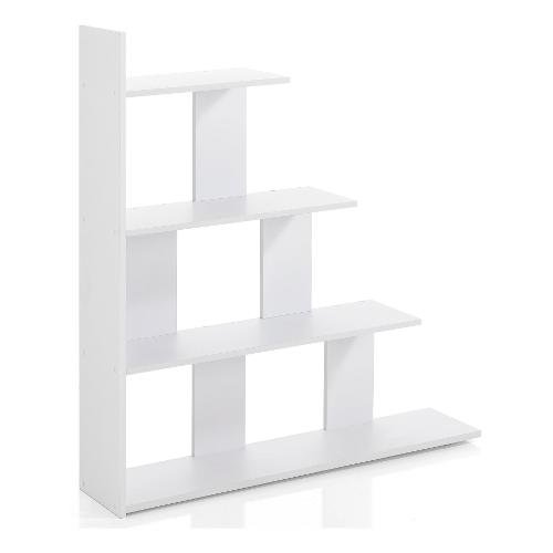 STEP Libreria Bianco opaco (105 x 120 h cm) Mobile KIT