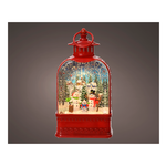 Lanterna c/acqua Led Rossa 488746