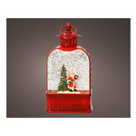 Lanterna c/acqua Led Rossa 488747