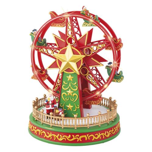 Ruota panoramica con movimento, luci e musica (18x23,5cm) Assortito 485641