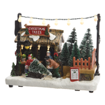 Paesaggio Negozio Alberi c/luci 481434