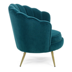 Poltrona Bizzotto Blu pavone 0743682