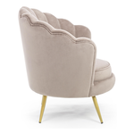 Poltrona Bizzotto Giliola Grigio chiaro 0743683