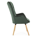 Poltrona Bizzotto Juliet Verde bosco 0735041