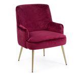 Poltrona Bizzotto Clelia Wine 0743444