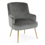 Poltrona Bizzotto Clelia Grigio 0743445